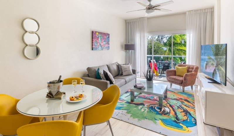 The Rockley One Bedroom Suite Lounge